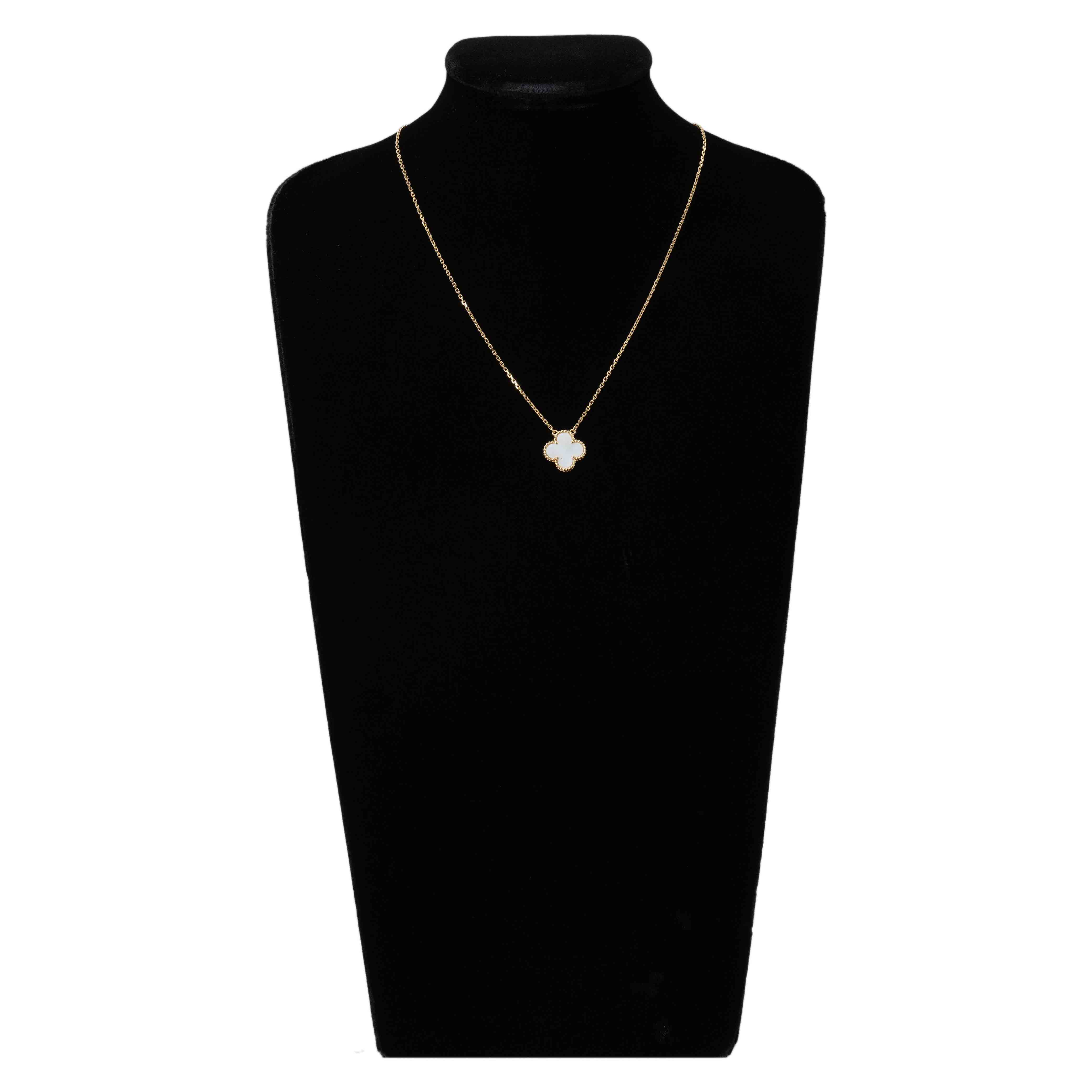 Van Cleef & Arpels(USED)반클리프앤아펠 빈티지 알함브라 네크리스